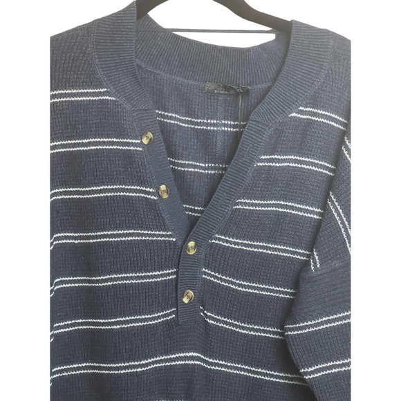 prAna Milani Henley Dress in Nautical Stripe Size XS NWT - Picture 6 of 9